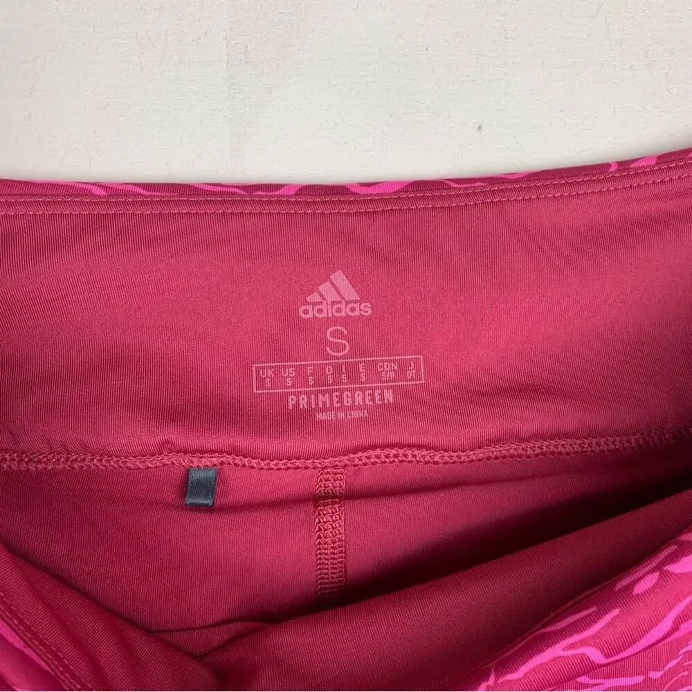 adidas pink patterned